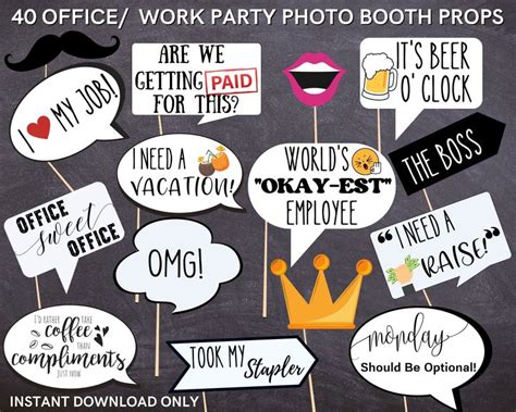 photo booth sayings|photo booth props words.